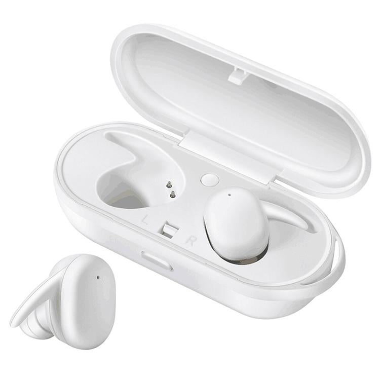 Waterproof Wireless Bluetooth Earphones with Magnetic Charging Box - 300mah - Blue 11
