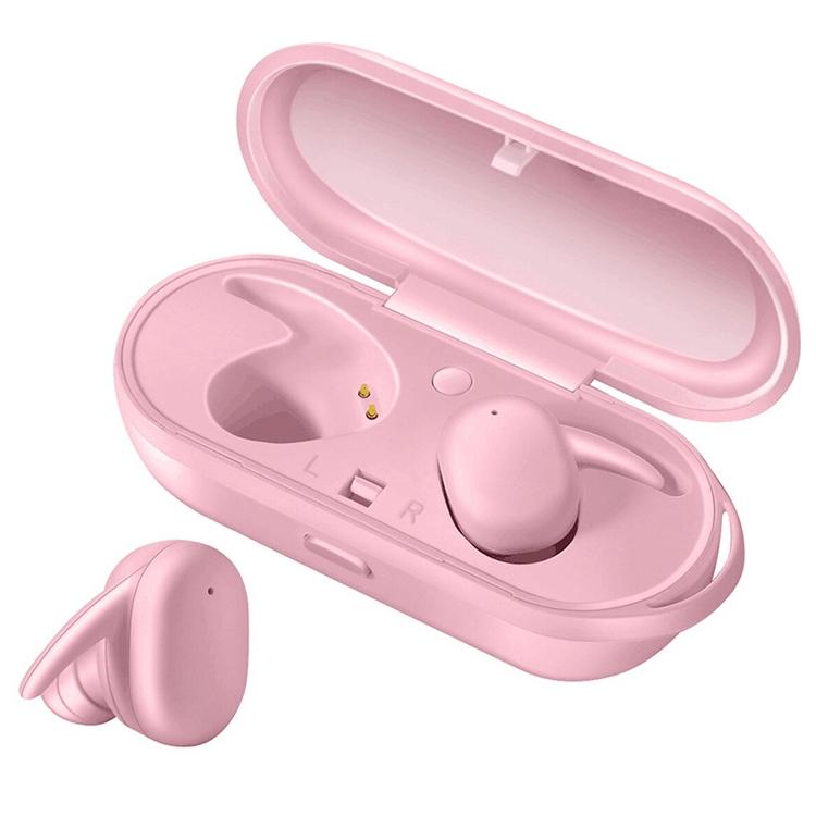 Waterproof Wireless Bluetooth Earphones with Magnetic Charging Box - 300mah - Blue 12