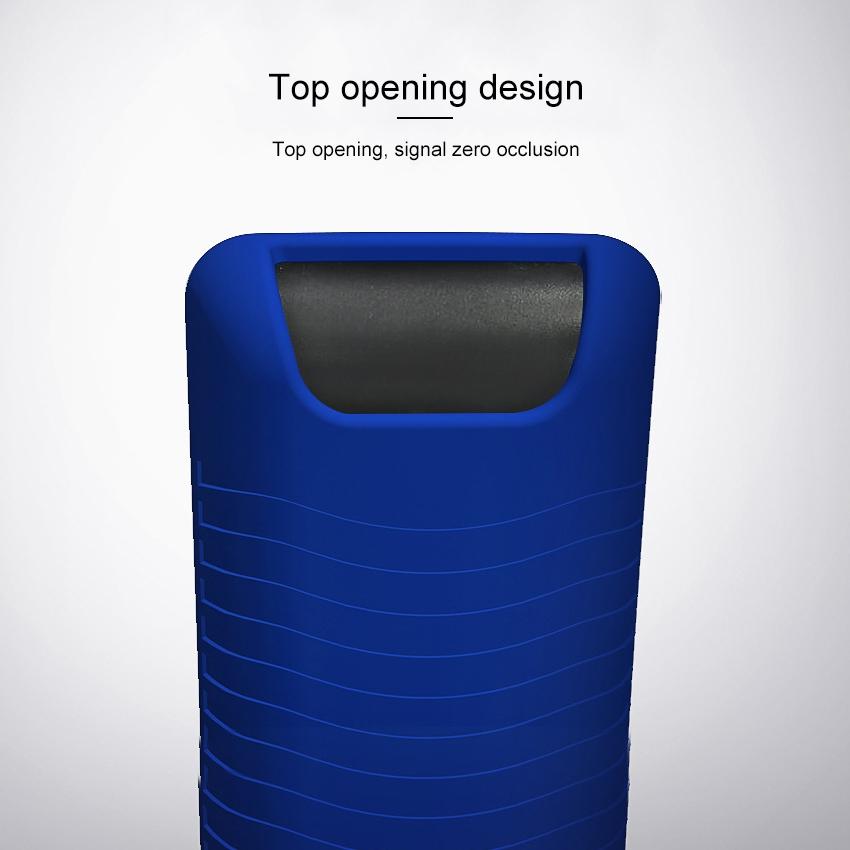 Silicone Non-slip Remote Control Cover for Samsung Smart Tv - Blue 5