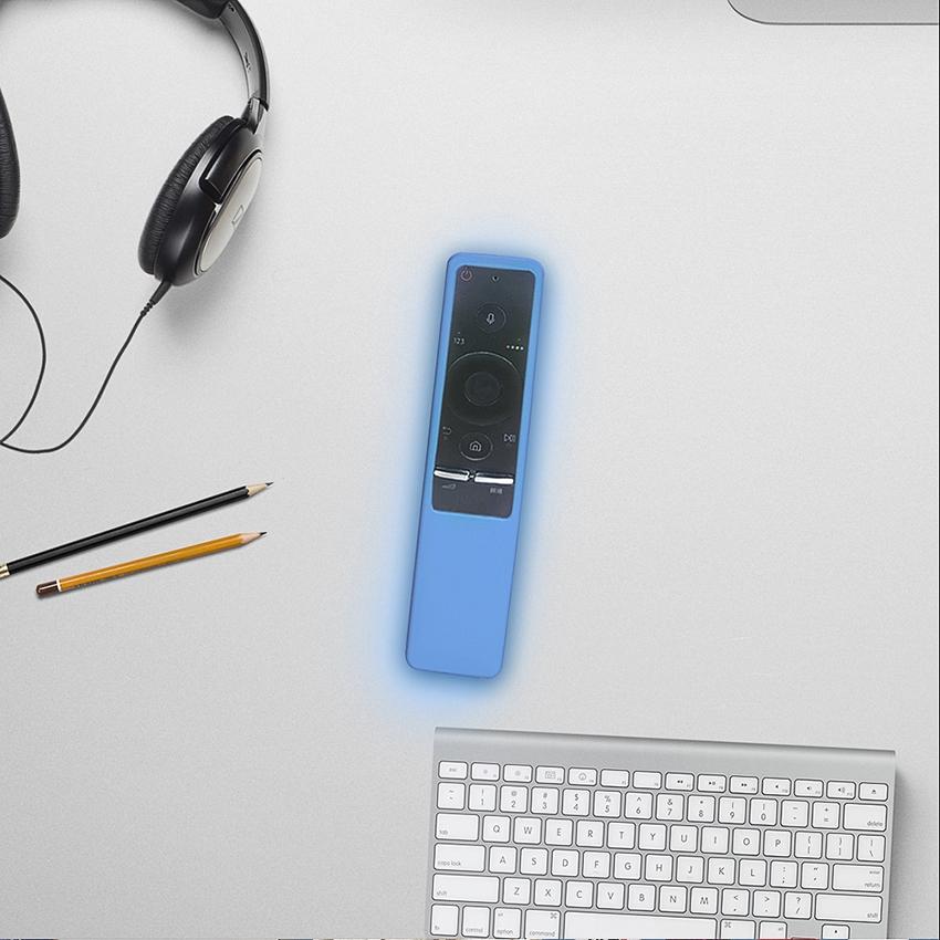 Silicone Non-slip Remote Control Cover for Samsung Smart Tv - Blue 9