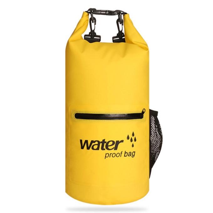 Waterproof Dual Shoulder Strap Dry Bag 10L Capacity - Blue