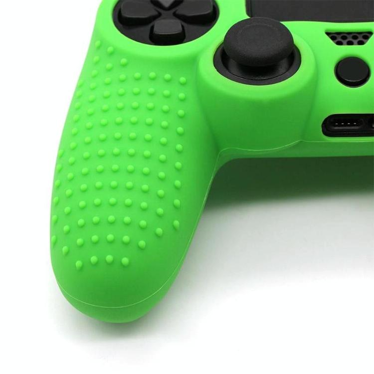 Silicone Protective Case for Sony Ps4 - Non-slip - Black Blue 5