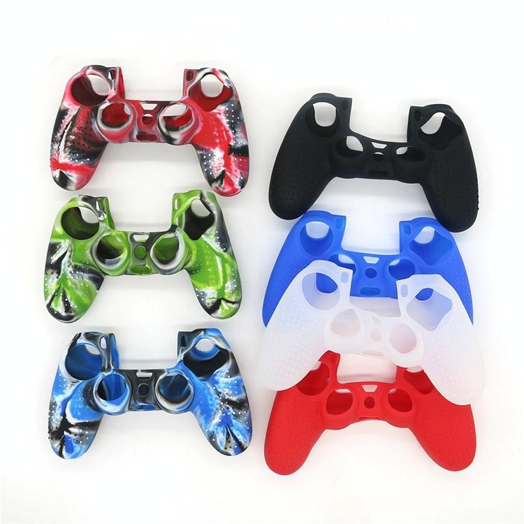 Silicone Protective Case for Sony Ps4 - Non-slip - Black Blue 9