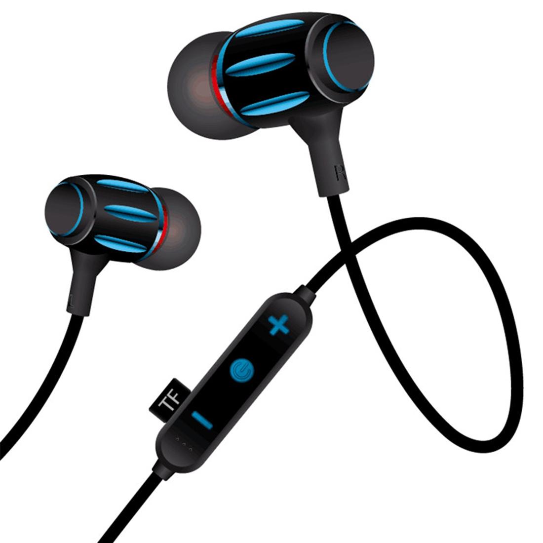 Sport Wireless Bluetooth 5.0 Earphones - Mg-g17 4.2 - Black Blue