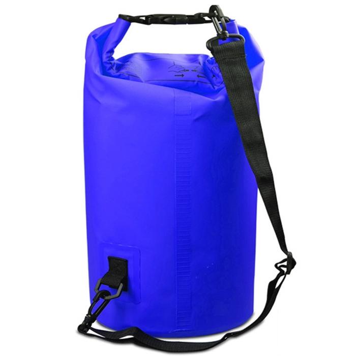 Waterproof Single Shoulder Bag Dry Sack 10L Capacity - Sky Blue 3