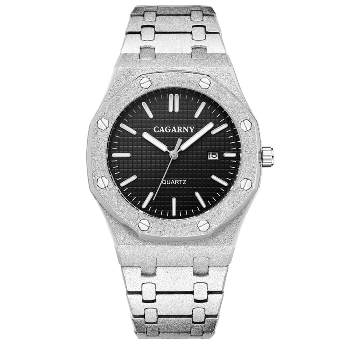 Gold Shell Black Dial Men Stainless Steel Watch with Dual Movement - Wa0335Sl 15