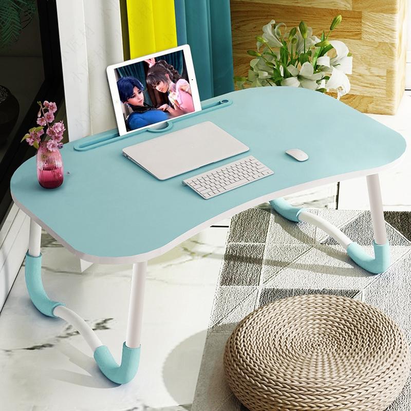 Portable Laptop Desk Stand - Foldable & Non-slip - Sky Blue 7