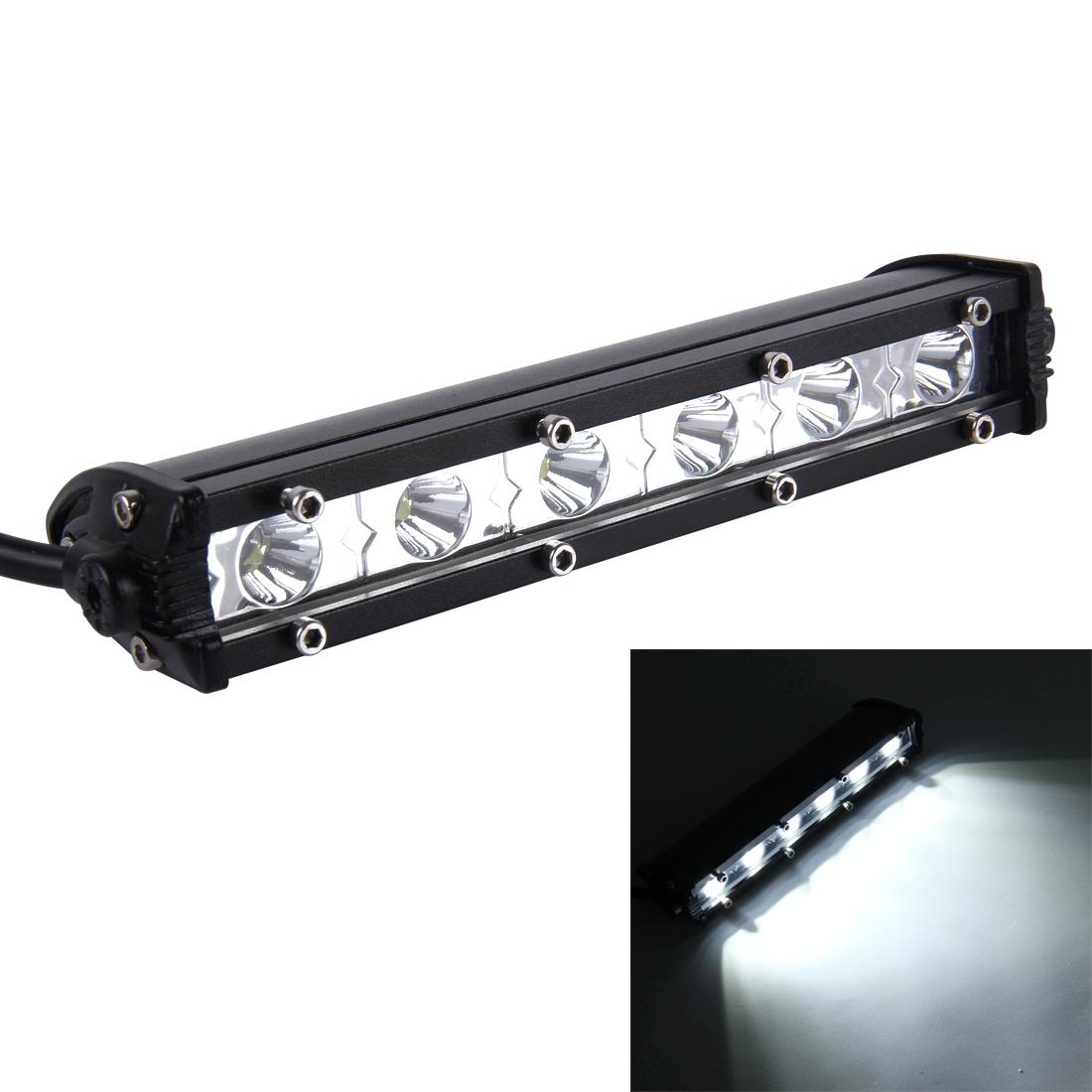 Dc 10 - 30V 18W 2300Lm 6500K 30 Degrees Adjustable Spot Waterproof Vehicle Car Boat Marine External Work Emergency Lights With 6 Intense Cree Led White Light 4
