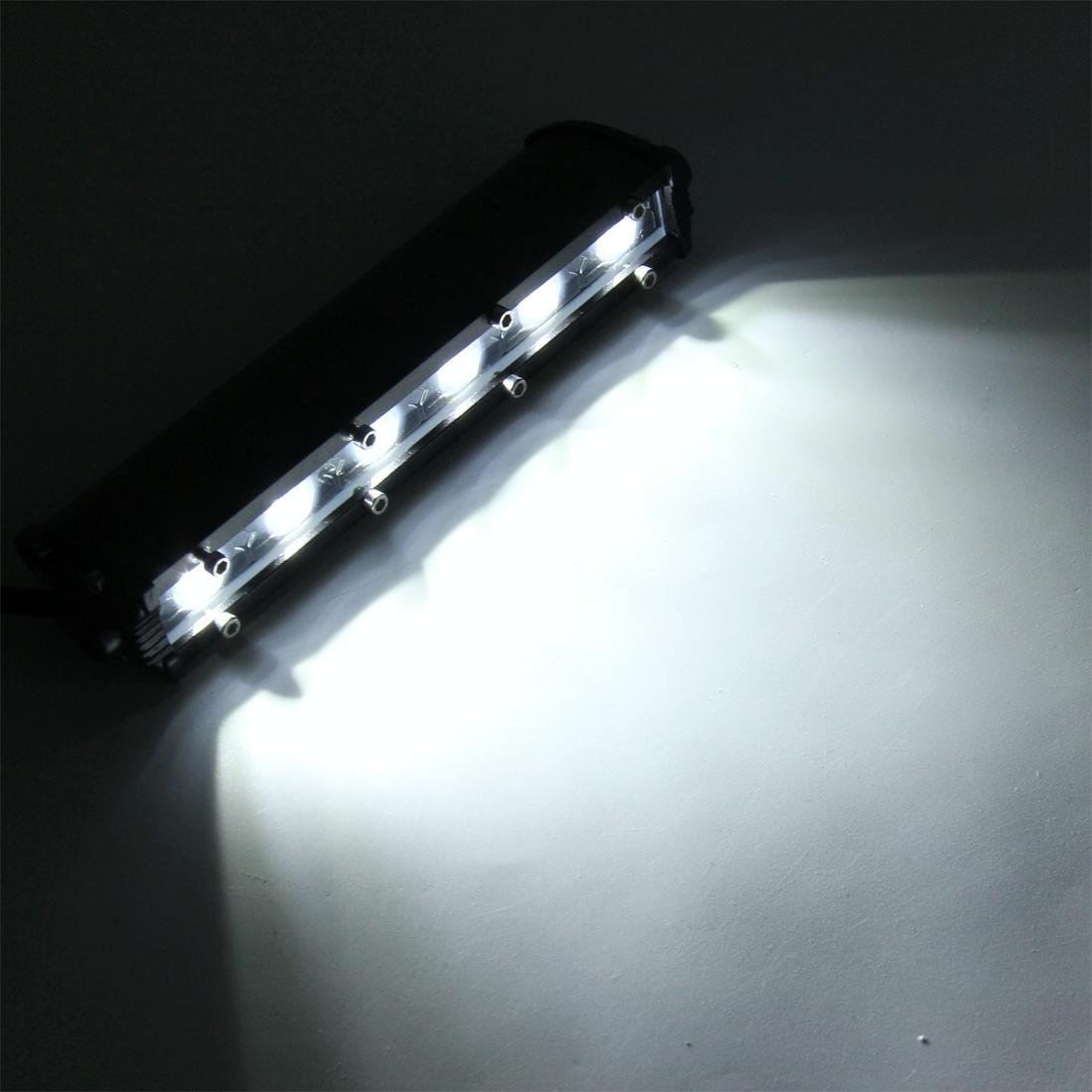 Dc 10 - 30V 18W 2300Lm 6500K 30 Degrees Adjustable Spot Waterproof Vehicle Car Boat Marine External Work Emergency Lights With 6 Intense Cree Led White Light 8