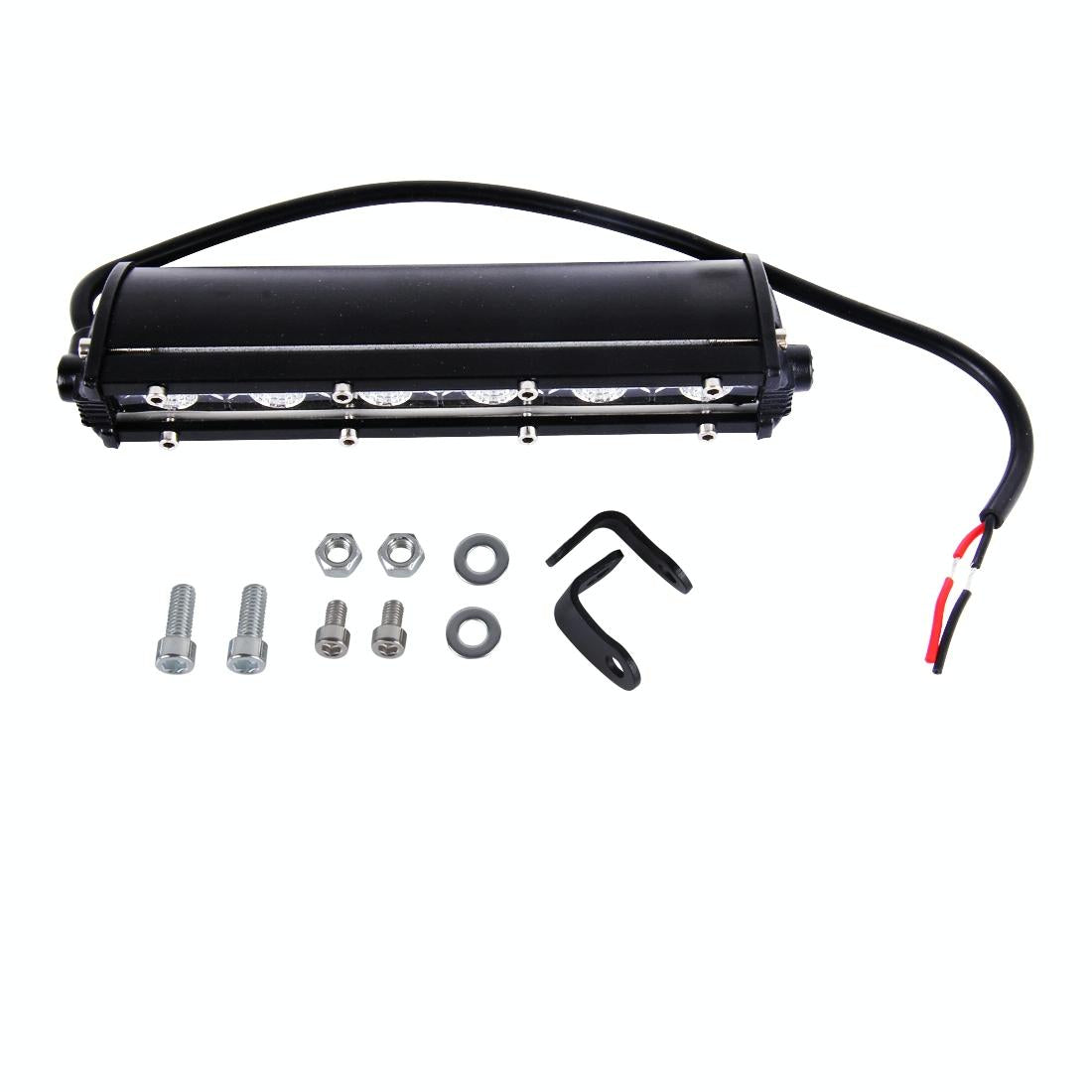 Dc 10 - 30V 18W 2300Lm 6500K Waterproof Vehicle Car Boat Marine 60 Degrees Adjustable External Work Flood Lights With 6 Intense Cree Led Lights White Light 7