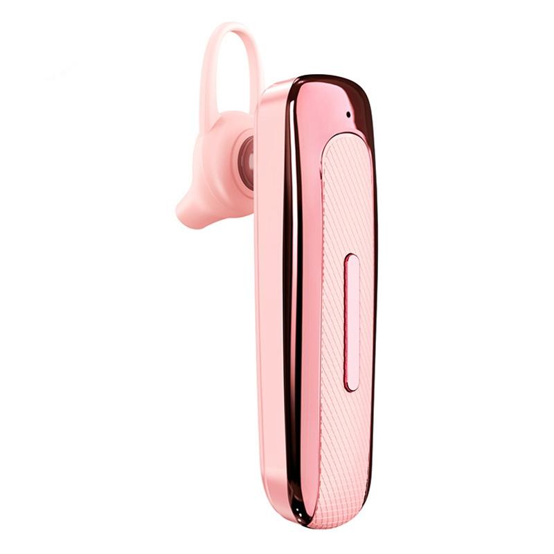 Wireless Unilateral Ear-mounted Earphone with Noise Reduction - White Blue 12