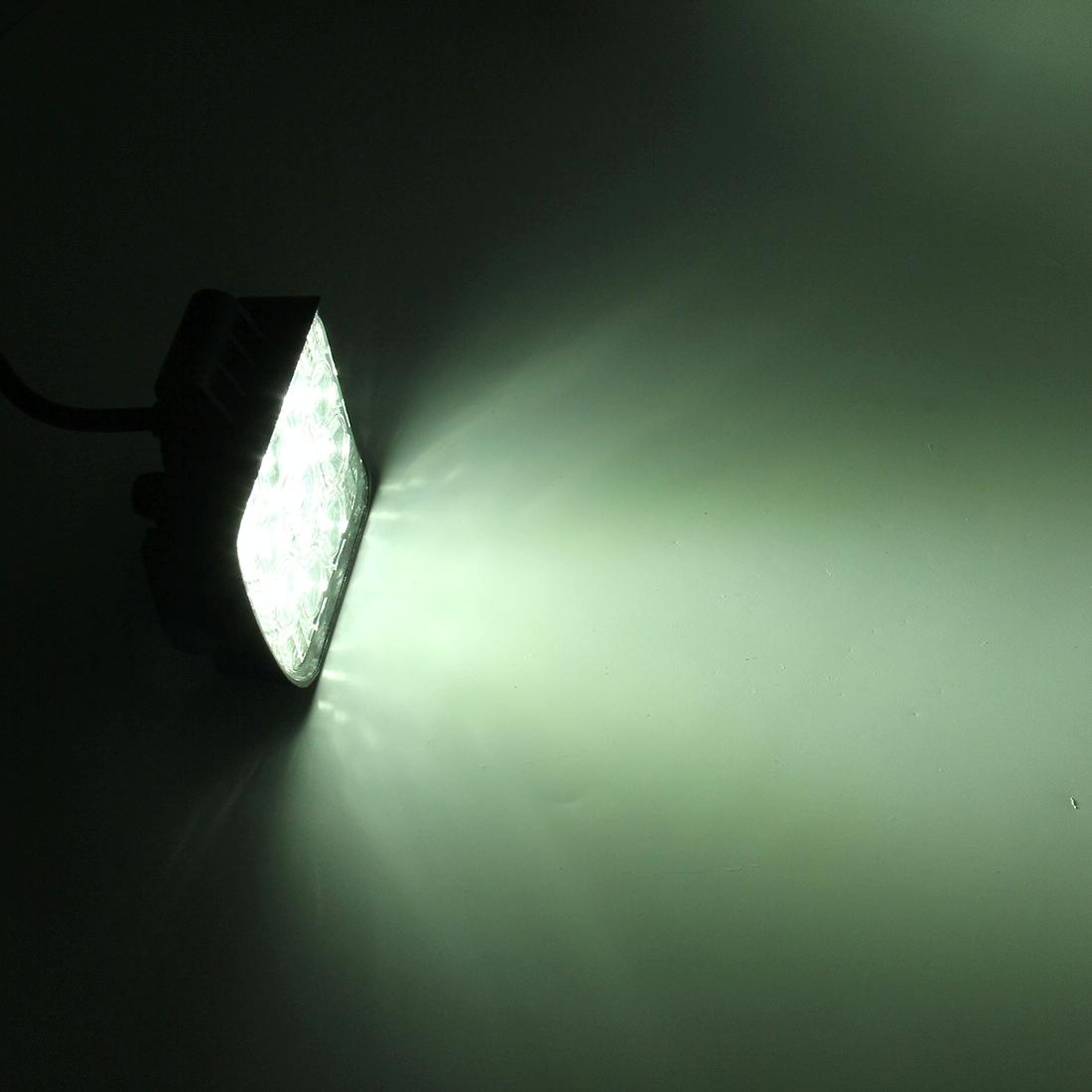Dc 10 - 30V 27W 2500Lm 6000K 30 Degrees Adjustable Spot Waterproof Vehicle Car Boat Marine Emergency External Work Lights With 9 Intense Wafer White Light 9