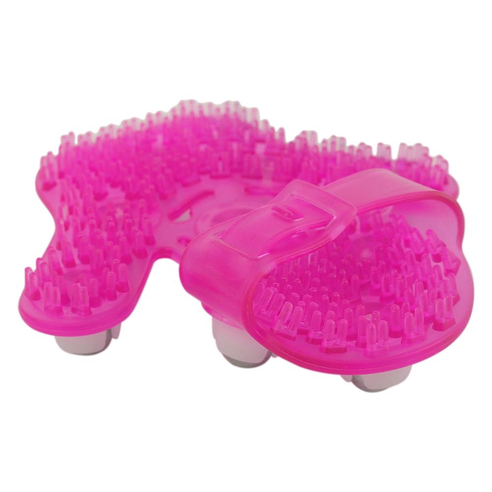 Handheld Meridian Massager Thickened Palm Design - Magenta 12