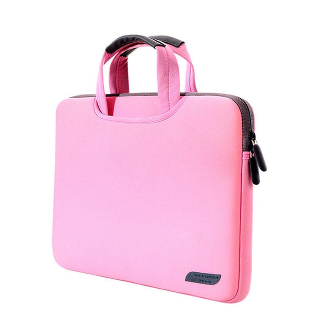 Portable Air Permeable Sleeve for 12 Laptops - 32x21x2cm - Magenta 11