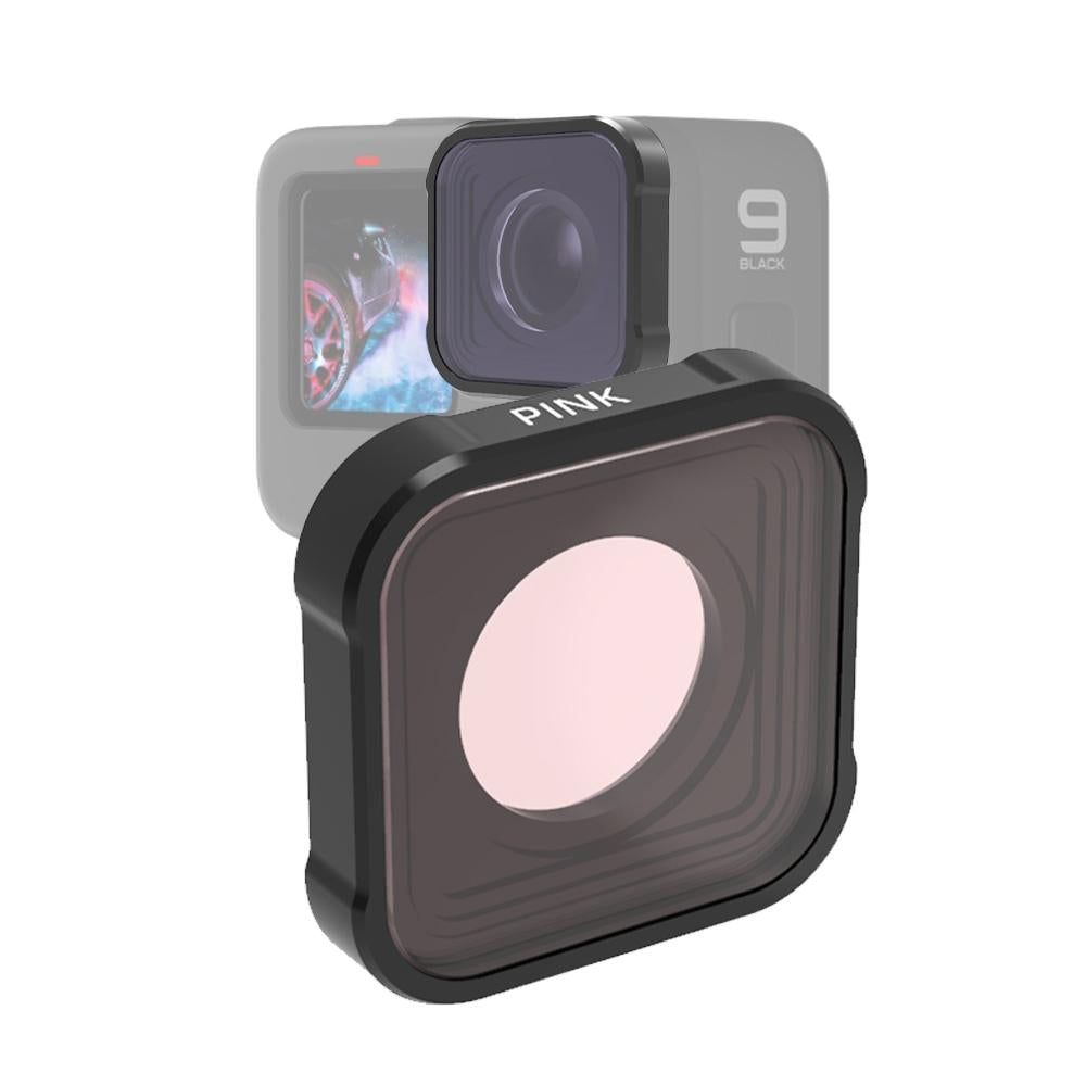 Kb Series Diving Lens Filter for Gopro Hero10 / 9 - Underwater - Magenta 12