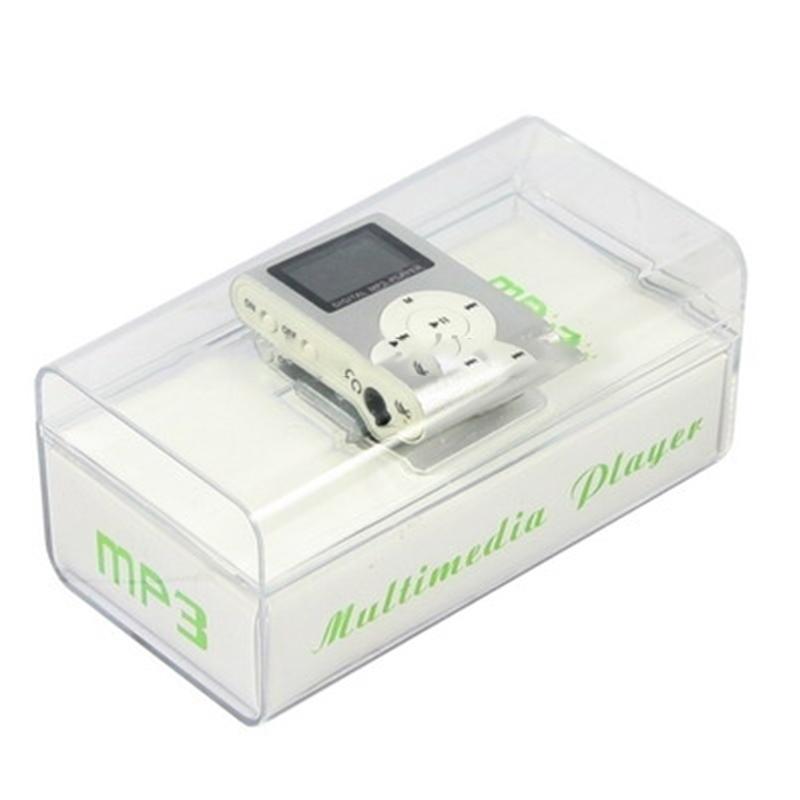 Lcd Mp3 Player With Tf / Micro Sd Slot & Metal Clip - Magenta 12