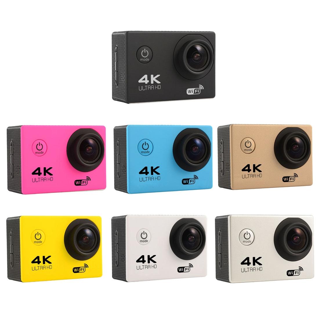 170 Degree Wide Angle Wifi Action Camera with Waterproof Case - Supports 64gb Micro Sd - Magenta 10