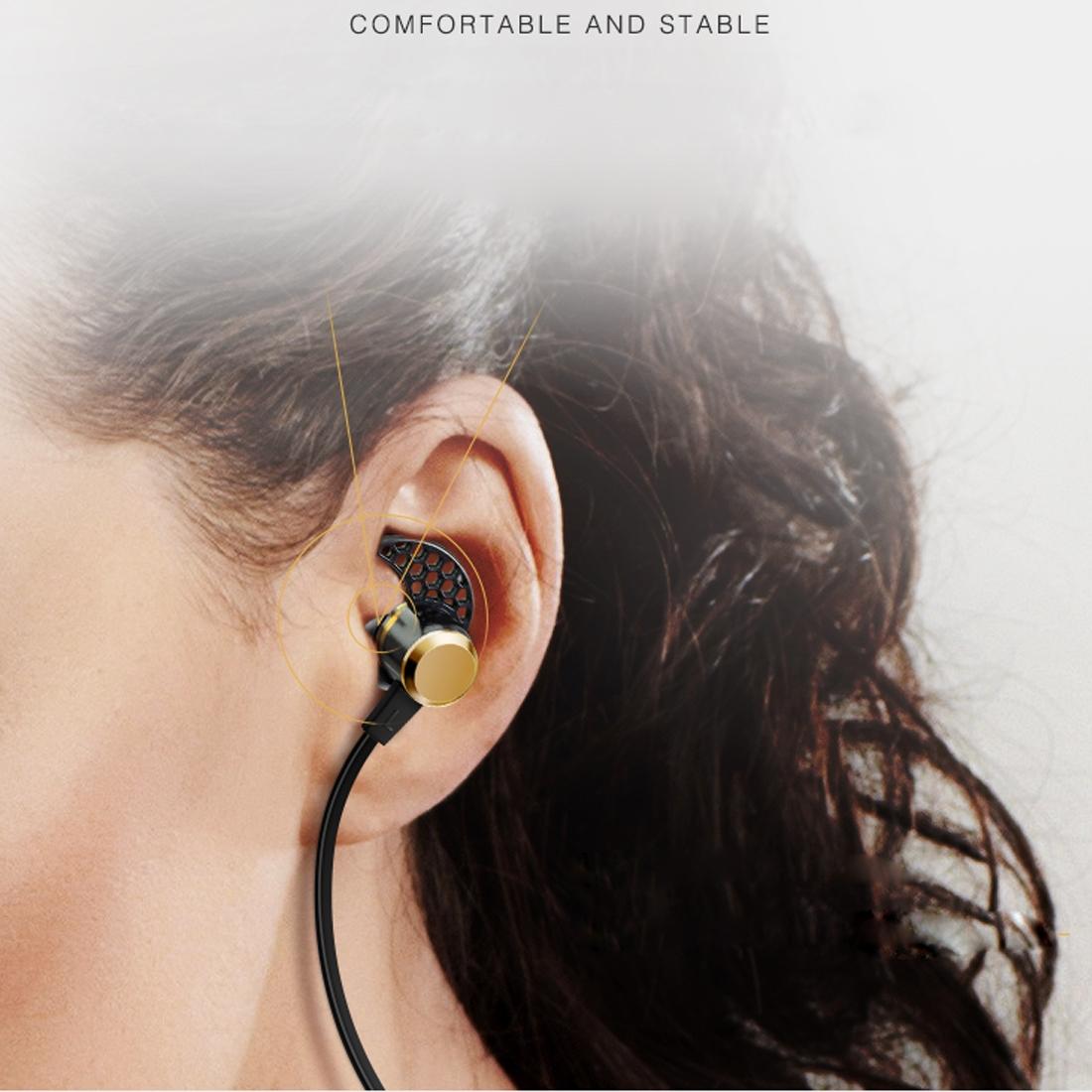 Wireless In-ear Earphones with Mic - Kin-88 - Magenta 13