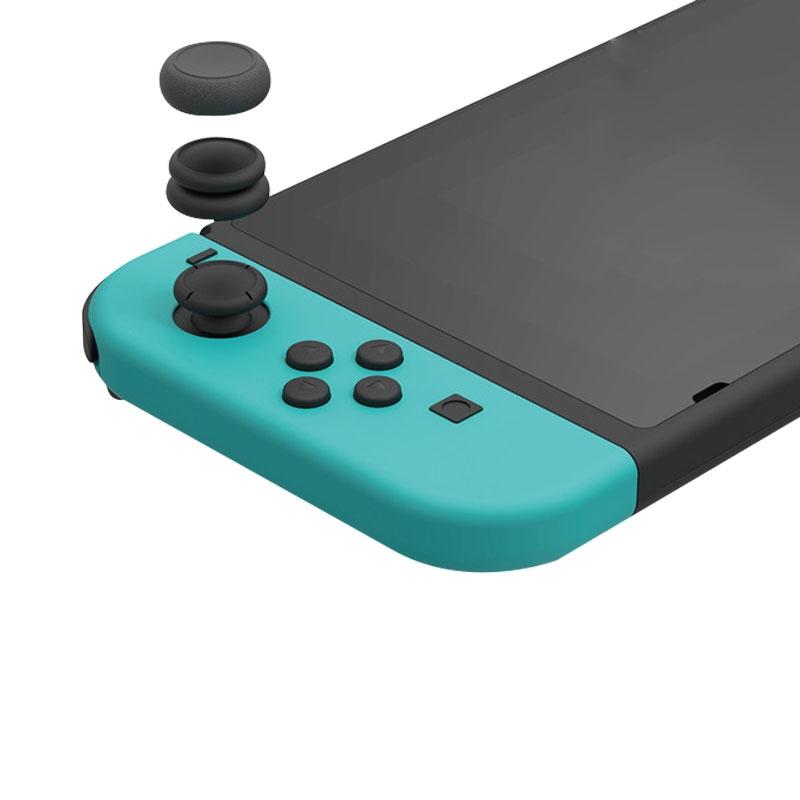 Switch Gamepad Rocker Cap Button Cover - Blue + Magenta 11