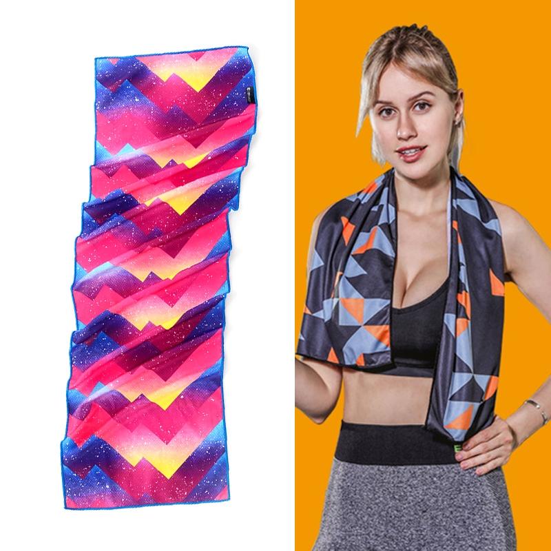 Quick Drying Gym Towel For Sports - Rainbow