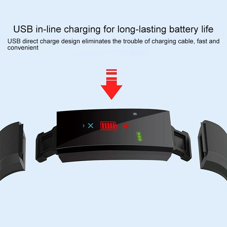 Smart Oled Bracelet With Call Reminder And Health Monitoring - Purple 5