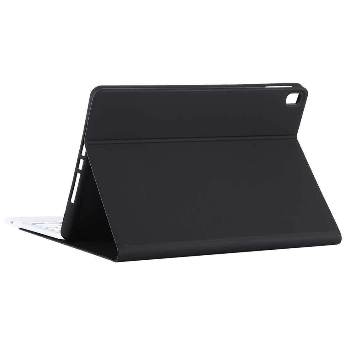 Bluetooth Tablet Case For Ipad 10.2 / Ipad Air 2019 With Touch Pad & Backlight & Pen Holder - Detachable - Purple 13