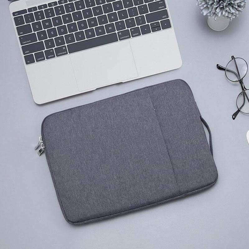 Universal Denim Laptop Bag for 13.3 Notebooks - Fits Macbook Air / Pro - Portable & Stylish - 35.5x26.5x2cm - Purple 4