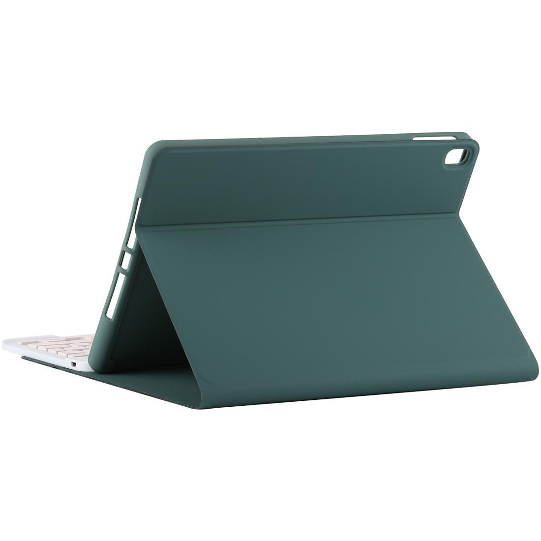 Bluetooth Tablet Case For Ipad Pro 11 With Detachable Microfiber Leather Pen Slot & Holder - Purple 4