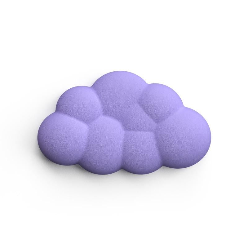 Memory Foam Mouse Pad With Wrist Rest - Purple 9