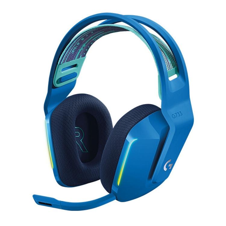 Wireless Rgb Gaming Headset With Light Speed - Purple 15