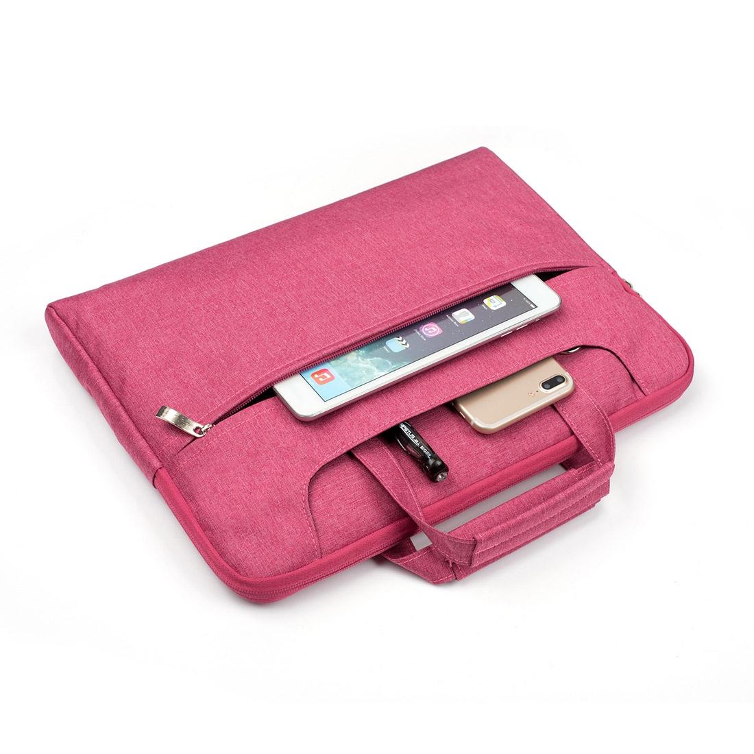 13.3 Inch Laptop Bag - Portable one Shoulder Zipper Design for Macbook Samsung Sony Dell Alienware Chuwi Asus Hp - Purple 9