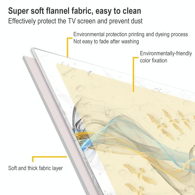 47 48 Inch Dust Proof Tv Cover Moon 6