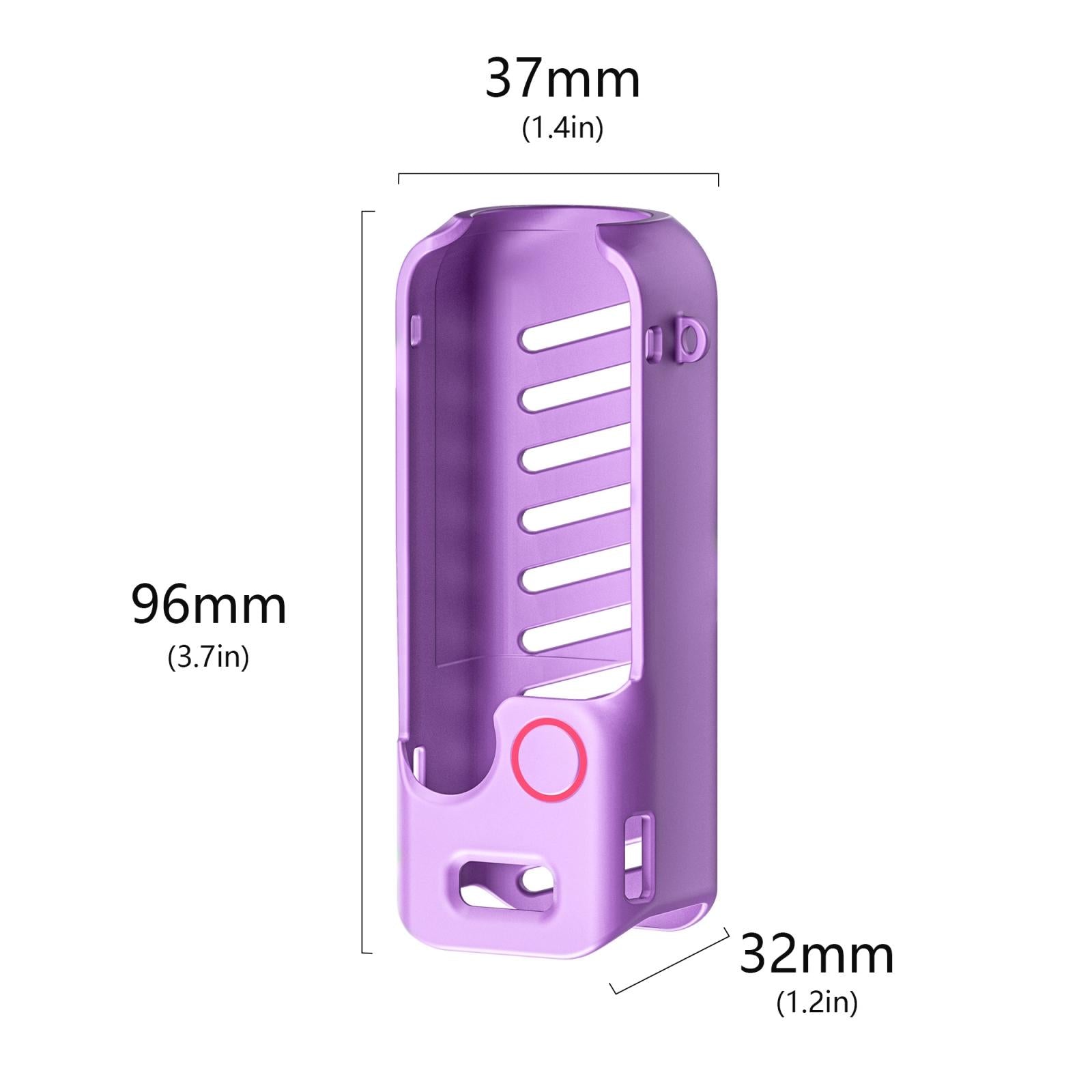 Tpu Cover Case For Osmo Pocket 3 Protective Body Skin - Purple 3
