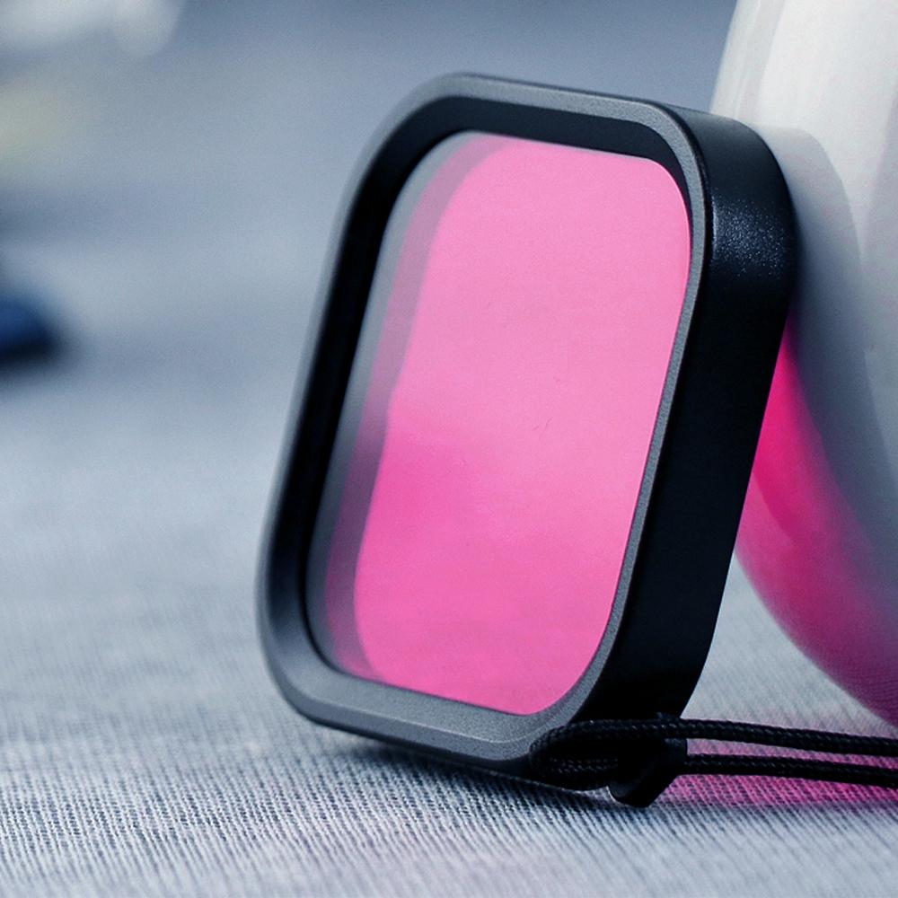 Gopro Hero8 Diving Lens Filter - Square Housing - Purple 9