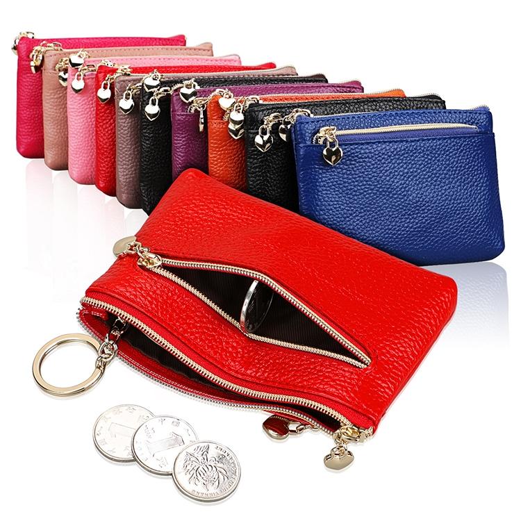 Spacious Litchi Texture Rfid Hand Wallet - Purple 9