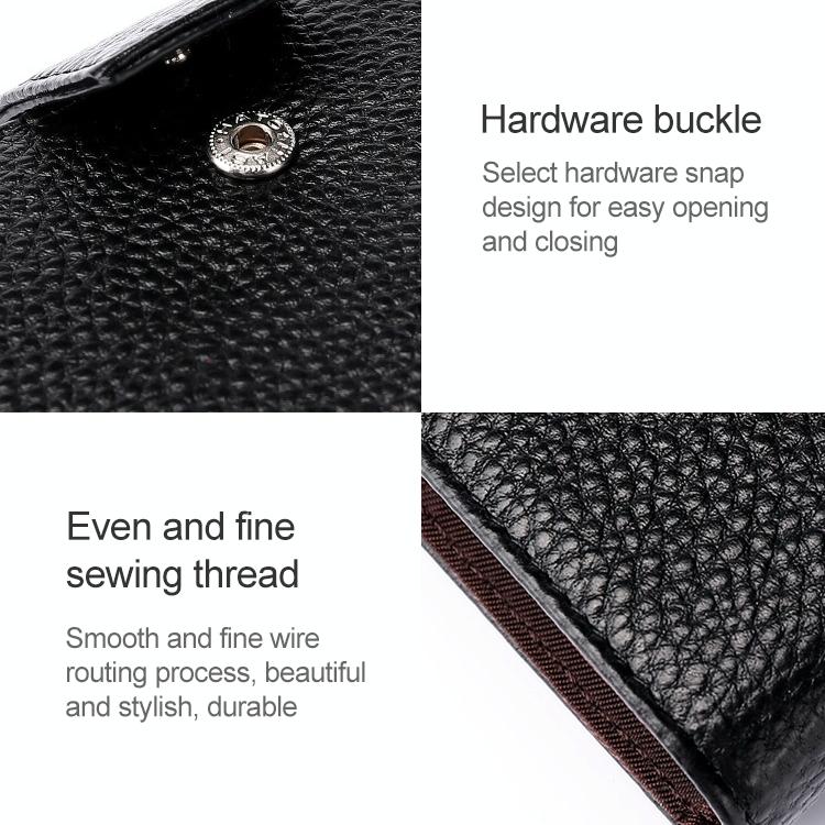 Women Vertical Cowhide Leather Rfid Wallet - Purple 7