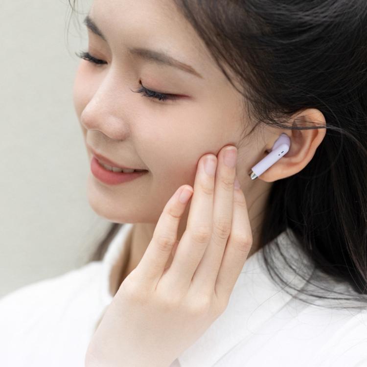 Wireless Dual-host Bluetooth Earphones - Semi In-ear - Purple 8