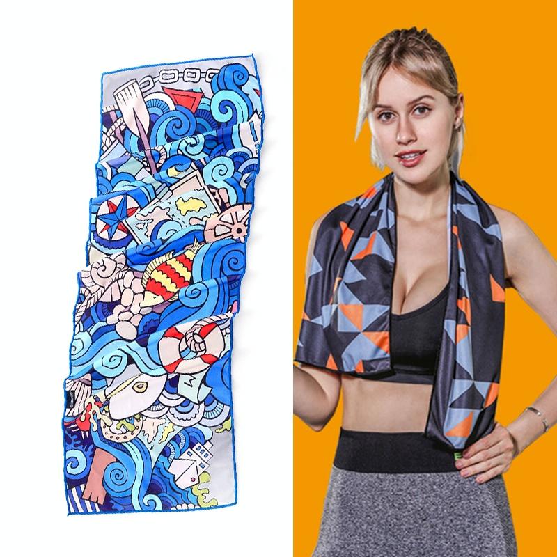 Quick Drying Gym Towel For Sports - Colourful 10