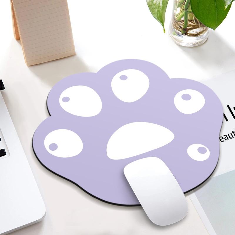 3 Piece Cute Cartoon Cat Claw Mouse Pad Set 280 X 250 X 3Mm - Deep Pink White 10