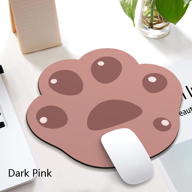 3 Piece Cute Cartoon Cat Claw Mouse Pad Set 280 X 250 X 3Mm - Deep Pink White 12