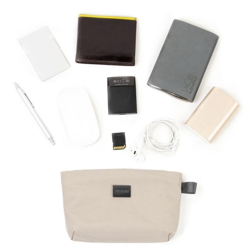 Waterproof Polyester Storage Bag - 22x12x5cm Beige for E100 Series Accessories 7