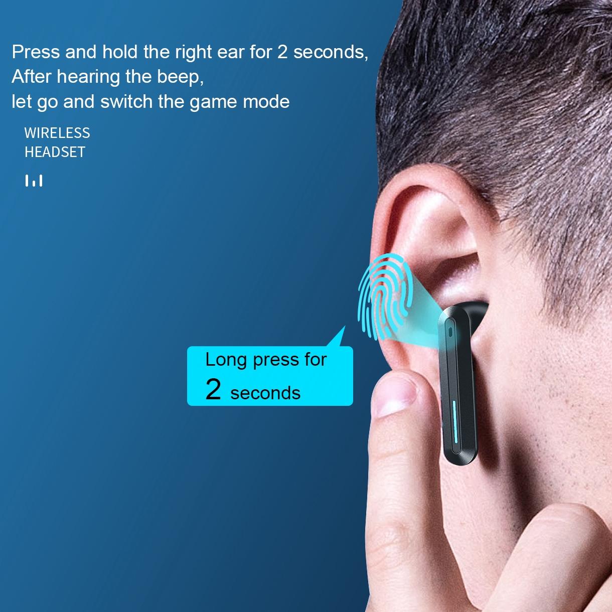 Wireless Bluetooth Gaming Earphones - et Series V9 - Tarnish 7