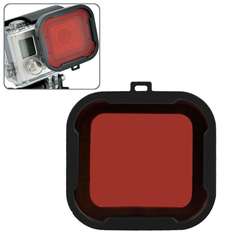Gopro Hero4 / 3 Aqua Cube Dive Housing Filter - Yellow 10