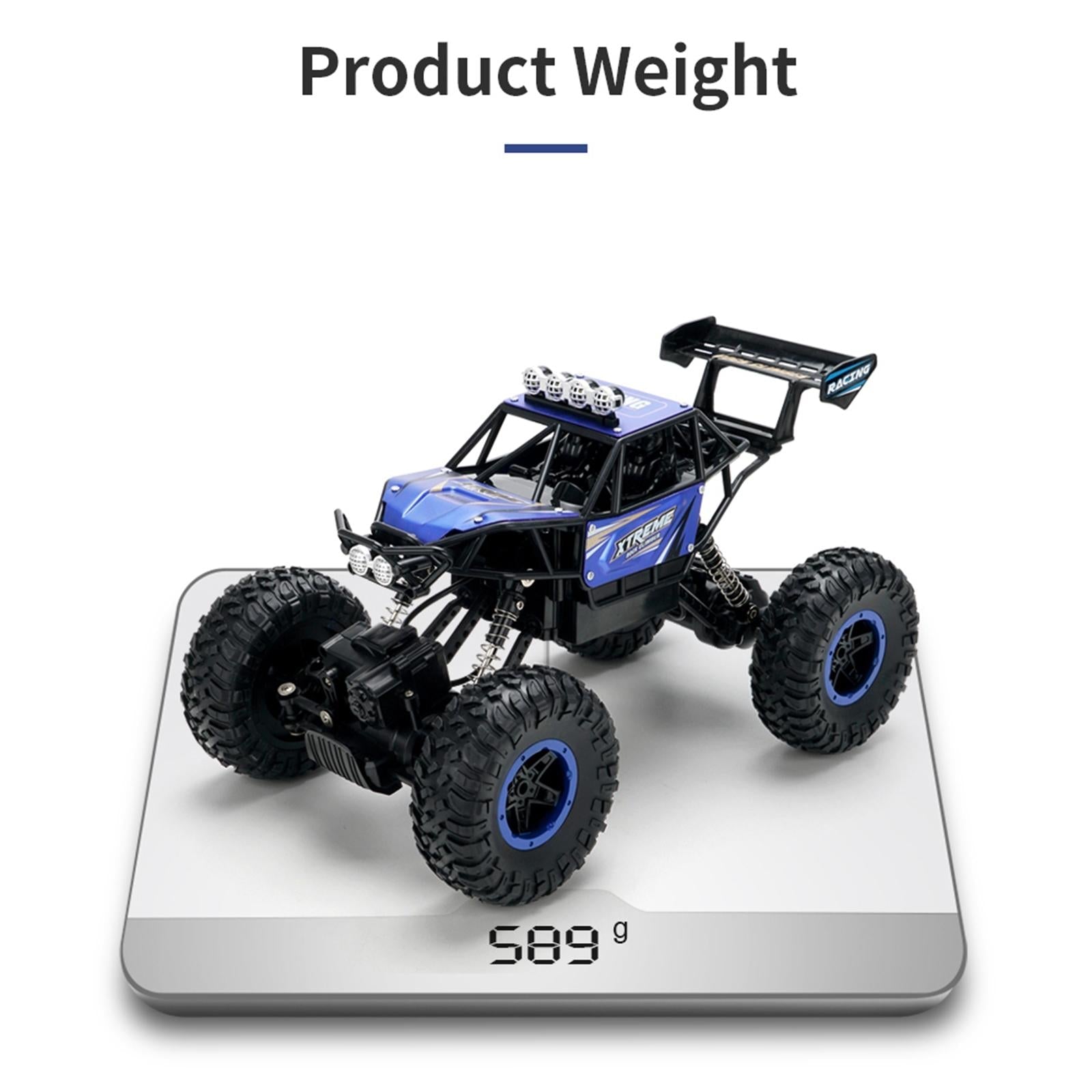 Alloy Climbing Car - 1 14 4wd Remote Control - Red 11