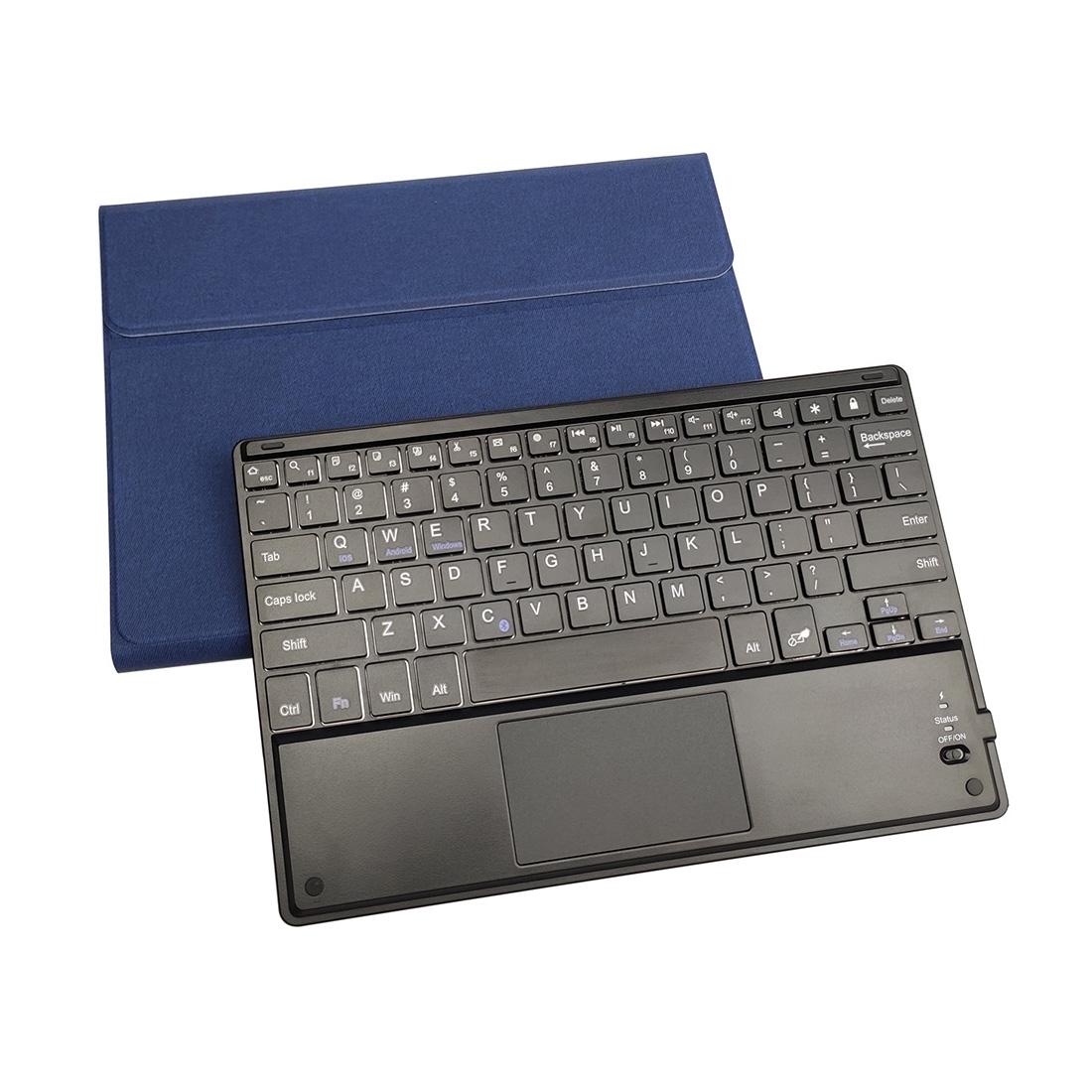 Bluetooth Keyboard & Touchpad For Ipad Air 2020 With Detachable Case & Pen Slot - Wmc1360R 10