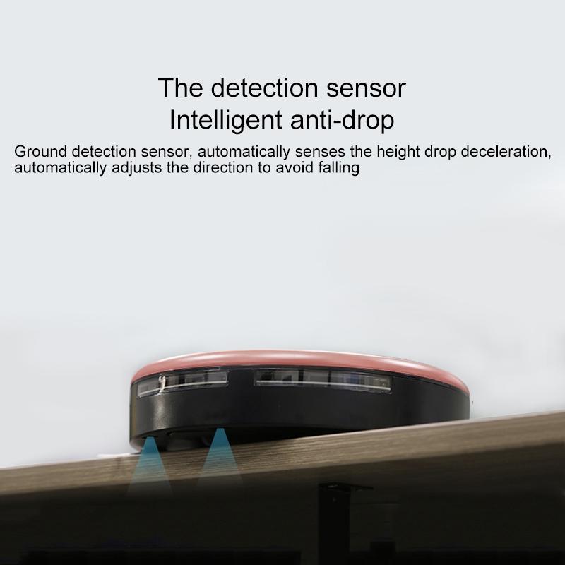 Smart Household Sweeping Robot - Efficient Cleaning - Red 6