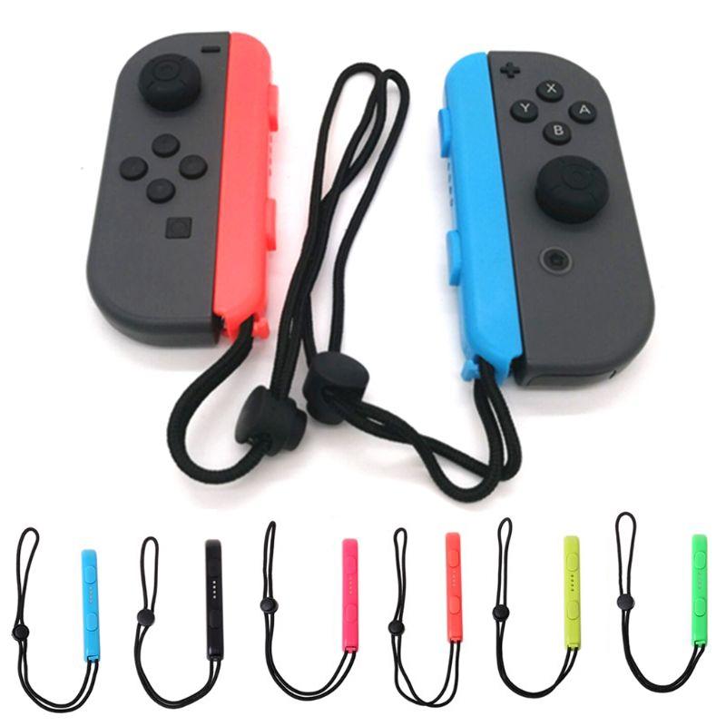 Joy Con Wrist Lanyard Pair for Nintendo Switch Gaming - Red 7
