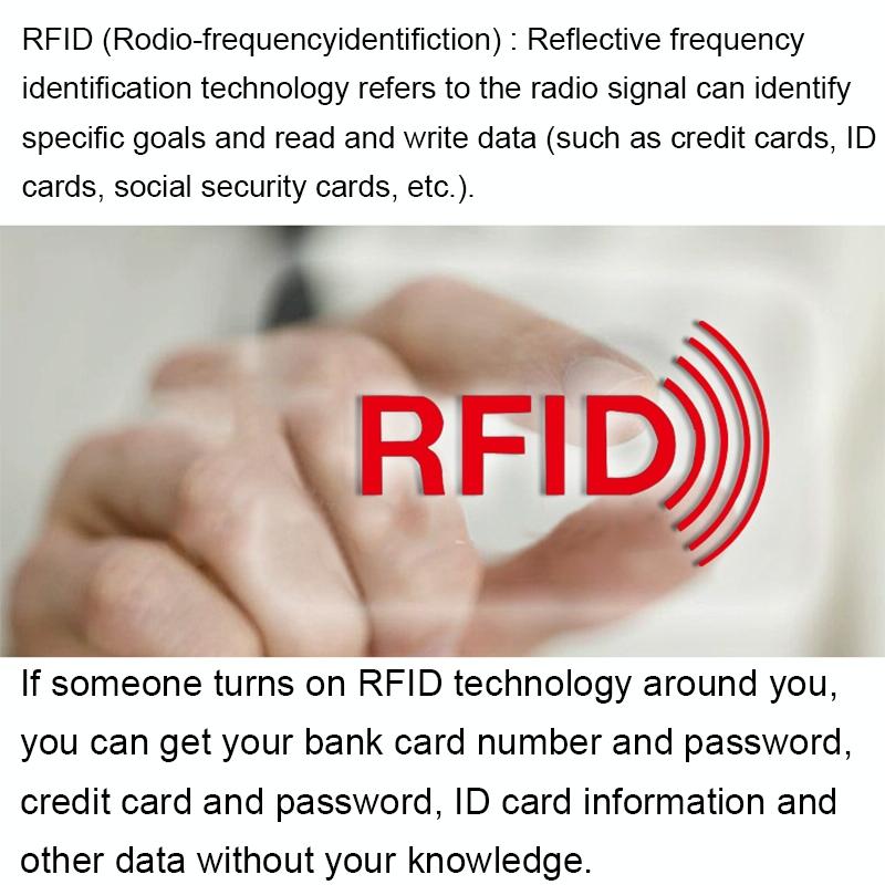 11-slot Rfid Blocking Leather Card Holder Wallet with Coin Pocket - Red 13