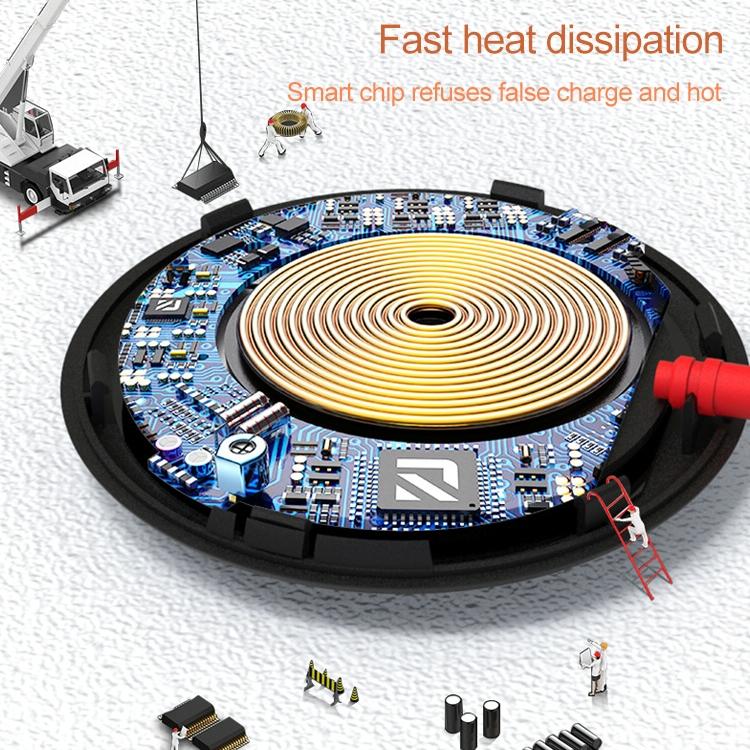 Wireless Fast Charger With Suction Cup 1.5M - Red 12