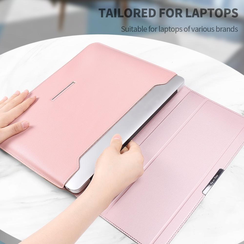 Waterproof 4-in-1 Laptop Holder with Wrist Protection - Fits 17 Inch - Red 5